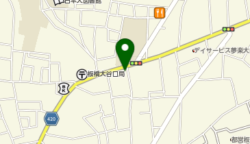 三井のカーシェアーズ リパーク大谷口1丁目(自転車禁止)の地図画像