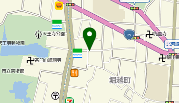 三井のカーシェアーズ リパーク天王寺堀越町第2の地図画像