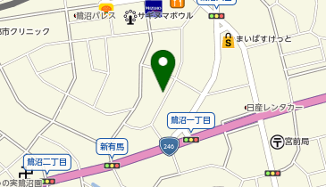 三井のカーシェアーズ リパーク川崎鷺沼1丁目第4(自転車可)の地図画像