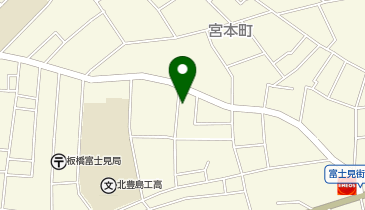 三井のカーシェアーズ リパーク板橋富士見町(自転車可)の地図画像