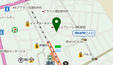 三井のカーシェアーズ リパーク浦和駅東口第4(自転車可)の地図画像