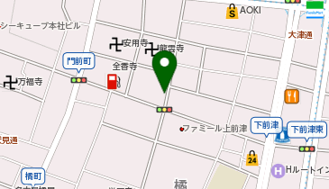 三井のカーシェアーズ リパーク上前津(自転車禁止)の地図画像