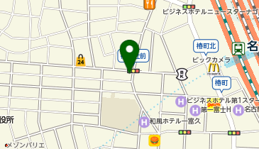 三井のカーシェアーズ リパーク名駅西第6(自転車禁止)の地図画像