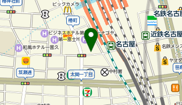 三井のカーシェアーズ リパーク名古屋椿町第3の地図画像