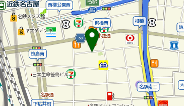 三井のカーシェアーズ リパーク名駅南1丁目第4(自転車禁止)の地図画像