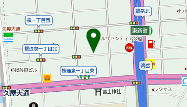 三井のカーシェアーズ リパーク泉1丁目第2(自転車禁止)の地図画像