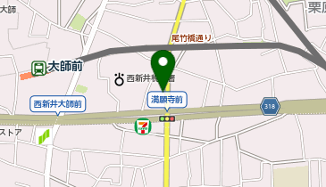 三井のカーシェアーズ リパーク栗原3丁目第2(自転車可)の地図画像