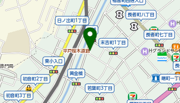 三井のカーシェアーズ リパーク横浜末吉町第2(自転車可)の地図画像