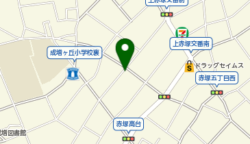 三井のカーシェアーズ リパーク赤塚3丁目(自転車可)の地図画像