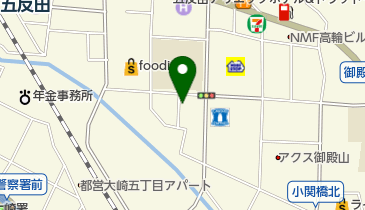 三井のカーシェアーズ リパーク東五反田2丁目第5の地図画像