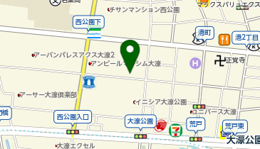 三井のカーシェアーズ リパーク荒戸第6(自転車禁止)の地図画像