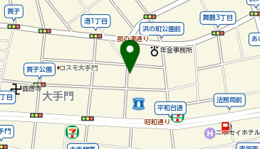 三井のカーシェアーズ リパーク大手門2丁目第2(自転車禁止)の地図画像