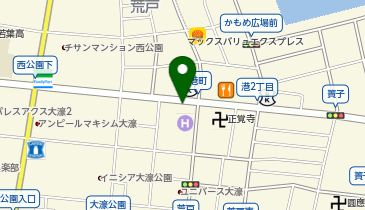 三井のカーシェアーズ リパーク荒戸1丁目第2(自転車禁止)の地図画像