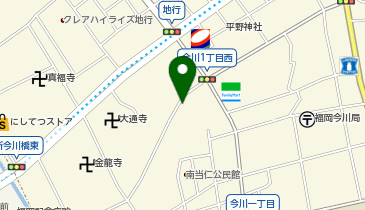 三井のカーシェアーズ リパーク今川2丁目第2(自転車禁止)の地図画像
