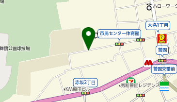 三井のカーシェアーズ リパーク福岡赤坂2丁目第2(自転車禁止)の地図画像