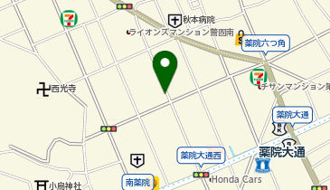 三井のカーシェアーズ リパーク薬院2丁目第5(自転車禁止)の地図画像