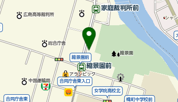 三井のカーシェアーズ リパーク広島上幟町第9(自転車禁止)の地図画像