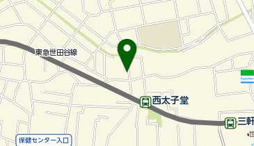 三井のカーシェアーズ リパーク若林1丁目(自転車可)の地図画像