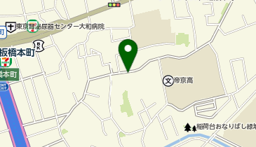 三井のカーシェアーズ リパーク板橋本町第5(自転車可)の地図画像