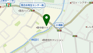 三井のカーシェアーズ セリオ落合東中野(自転車禁止)の地図画像