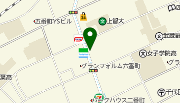 三井のカーシェアーズ リパーク四番町日本テレビ通り(自転車可)の地図画像