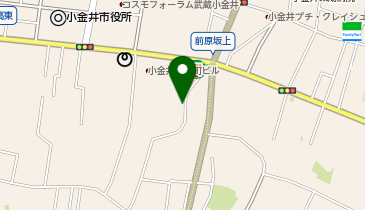 三井のカーシェアーズ リパーク小金井前原町3丁目第2の地図画像