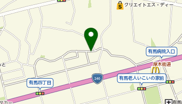 三井のカーシェアーズ リパーク川崎有馬1丁目第2(自転車可)の地図画像
