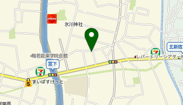 三井のカーシェアーズ リパーク東中野1丁目第3(自転車可)の地図画像