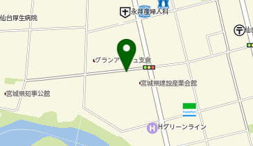 三井のカーシェアーズ リパーク仙台支倉町第2(自転車禁止)の地図画像