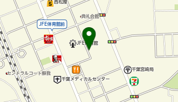 三井のカーシェアーズ リパーク蘇我南町1丁目第2(自転車禁止)の地図画像
