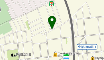 三井のカーシェアーズ リパーク中央林間5丁目(自転車可)の地図画像