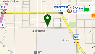 三井のカーシェアーズ リパーク川崎柳町第2(自転車可)の地図画像