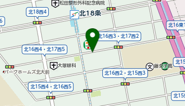 三井のカーシェアーズ リパーク札幌北16西3の地図画像