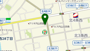 三井のカーシェアーズ リパーク札幌北4西25(自転車禁止)の地図画像