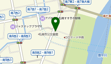 三井のカーシェアーズ リパーク札幌南8西1(自転車禁止)の地図画像