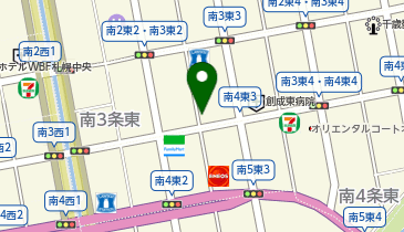 三井のカーシェアーズ リパーク札幌南3東3の地図画像