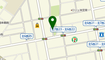 三井のカーシェアーズ リパーク札幌北7西23(自転車禁止)の地図画像