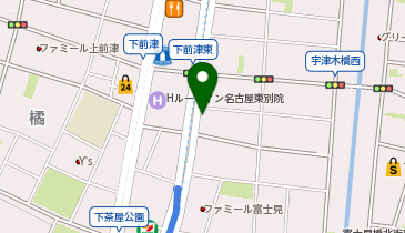 三井のカーシェアーズ リパーク名古屋富士見町第4(自転車可)の地図画像