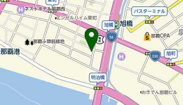 三井のカーシェアーズ リパーク那覇市東町第8(自転車禁止)の地図画像