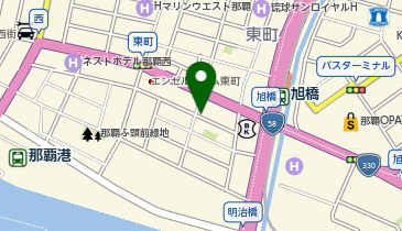 三井のカーシェアーズ リパーク那覇市東町第3(自転車禁止)の地図画像