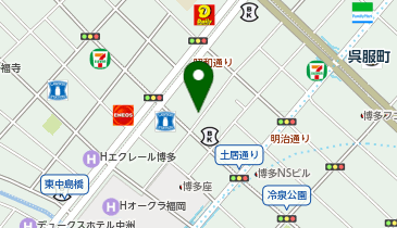 三井のカーシェアーズ リパーク綱場町第2(自転車禁止)の地図画像