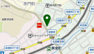 三井のカーシェアーズ リパーク横浜英町第2(自転車可)の地図画像