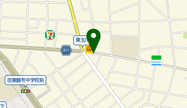 三井のカーシェアーズ リパーク東玉川1丁目(自転車可)の地図画像