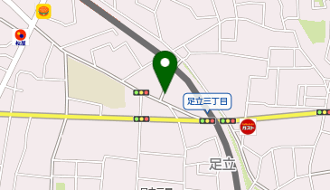 三井のカーシェアーズ リパーク足立3丁目(自転車可)の地図画像