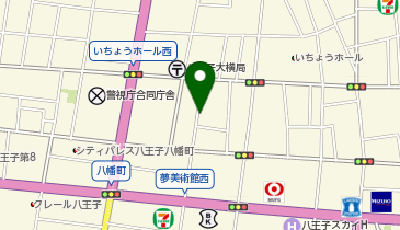 三井のカーシェアーズ リパーク八王子本町第4(自転車可)の地図画像