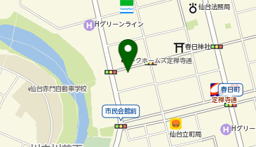 三井のカーシェアーズ リパーク仙台春日町第4(自転車禁止)の地図画像