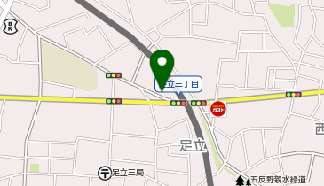 三井のカーシェアーズ リパーク足立3丁目第2(自転車可)の地図画像