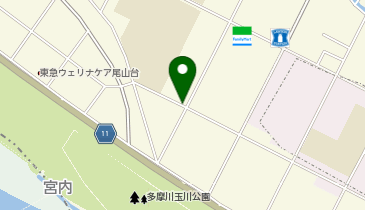 三井のカーシェアーズ リパーク玉堤1丁目第5(自転車可)の地図画像