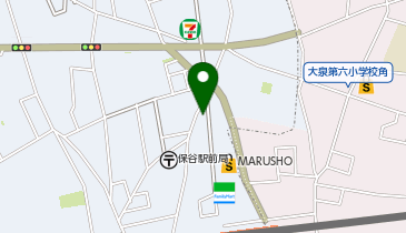 三井のカーシェアーズ リパーク保谷駅前第2(自転車可)の地図画像
