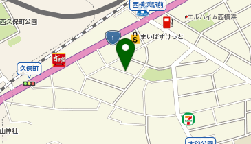 三井のカーシェアーズ リパーク横浜久保町第7(自転車可)の地図画像